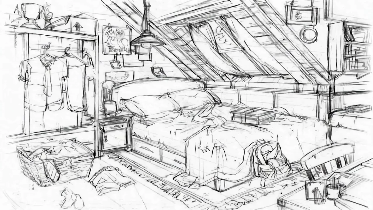 Sketch To Interior